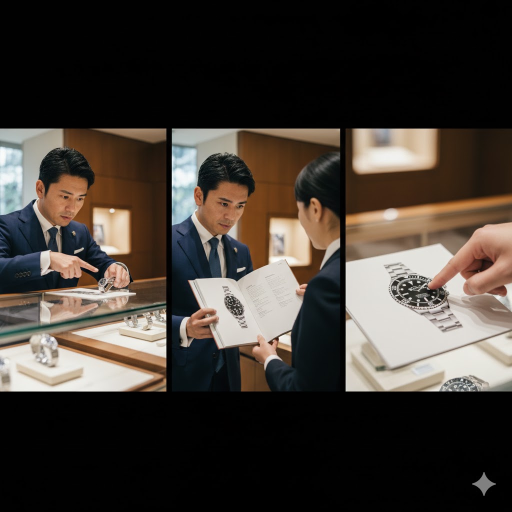 買えた人の特徴② 欲しいモデルが明確